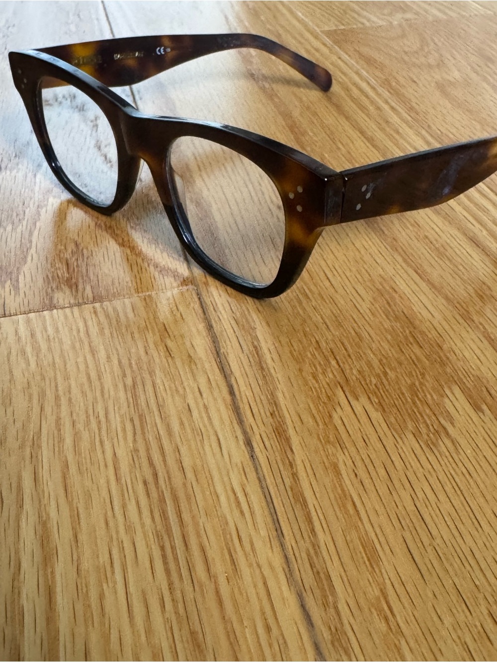 Vintage Celine Tortoiseshell Eyeglass Frames - Picture 7 of 7